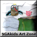 NGA Kids art zone icon