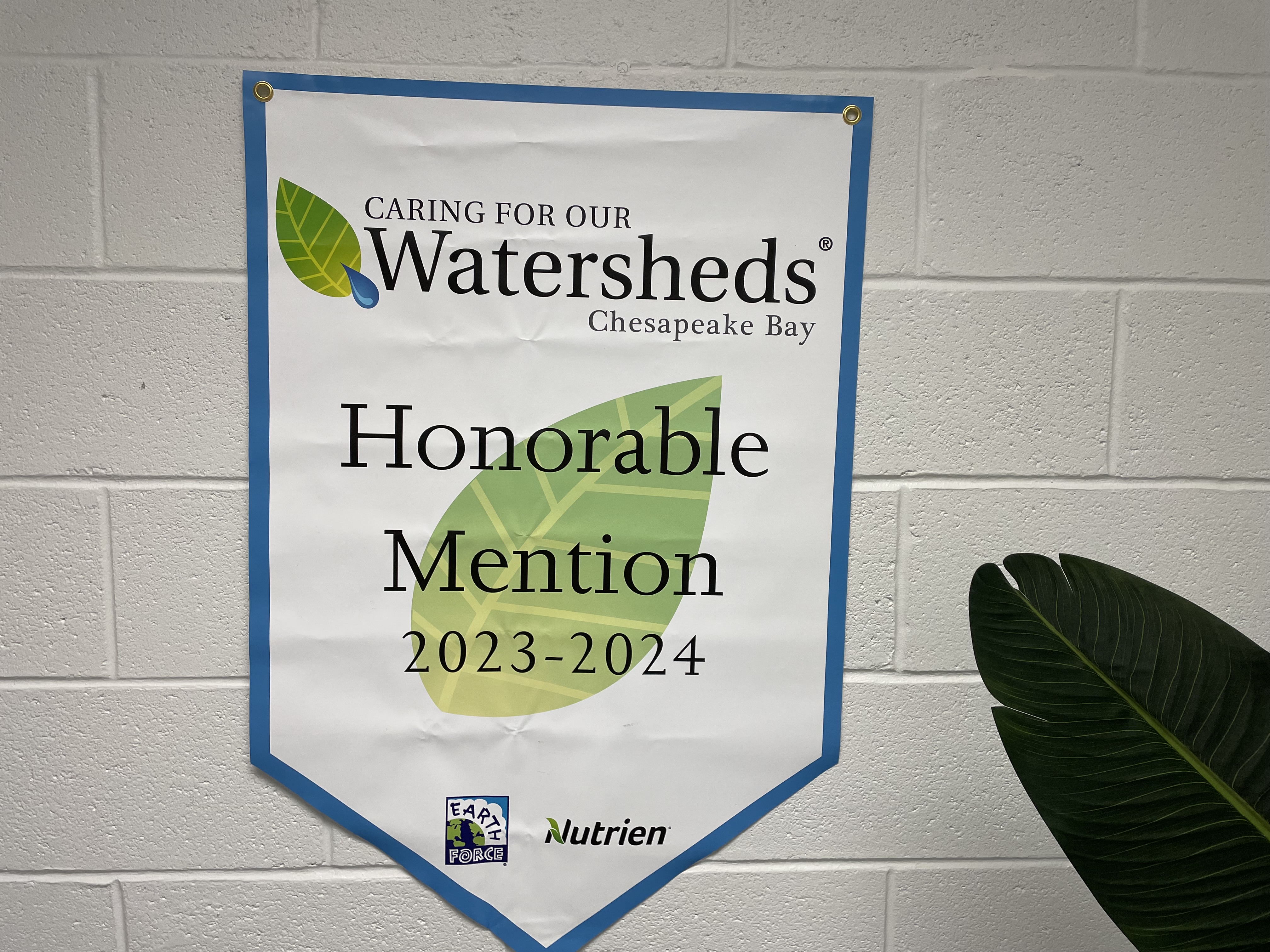 Caring For Our Watersheds Honorable Mention Banner